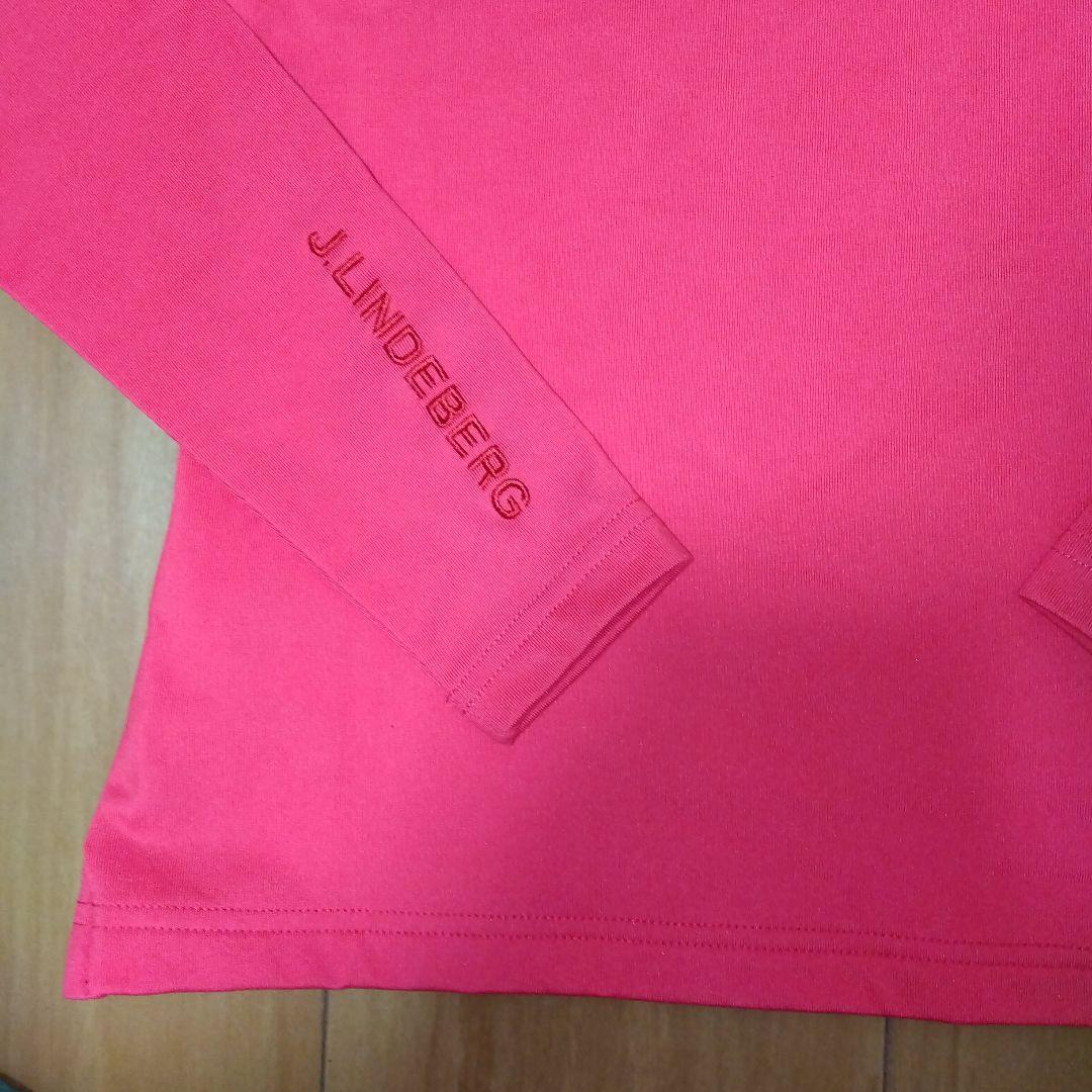 新作 J. Lindeberg ピンク シャツ 36-XS