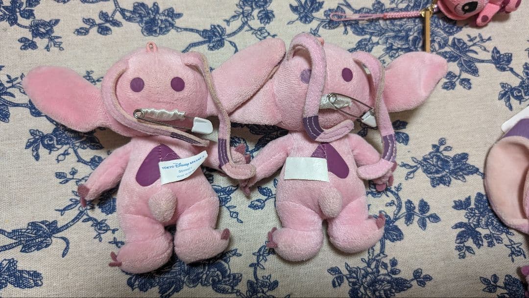 ディズニー　エンジェル　まとめて　ぬいぐるみバッジ　ツムツム　ぬいもーず