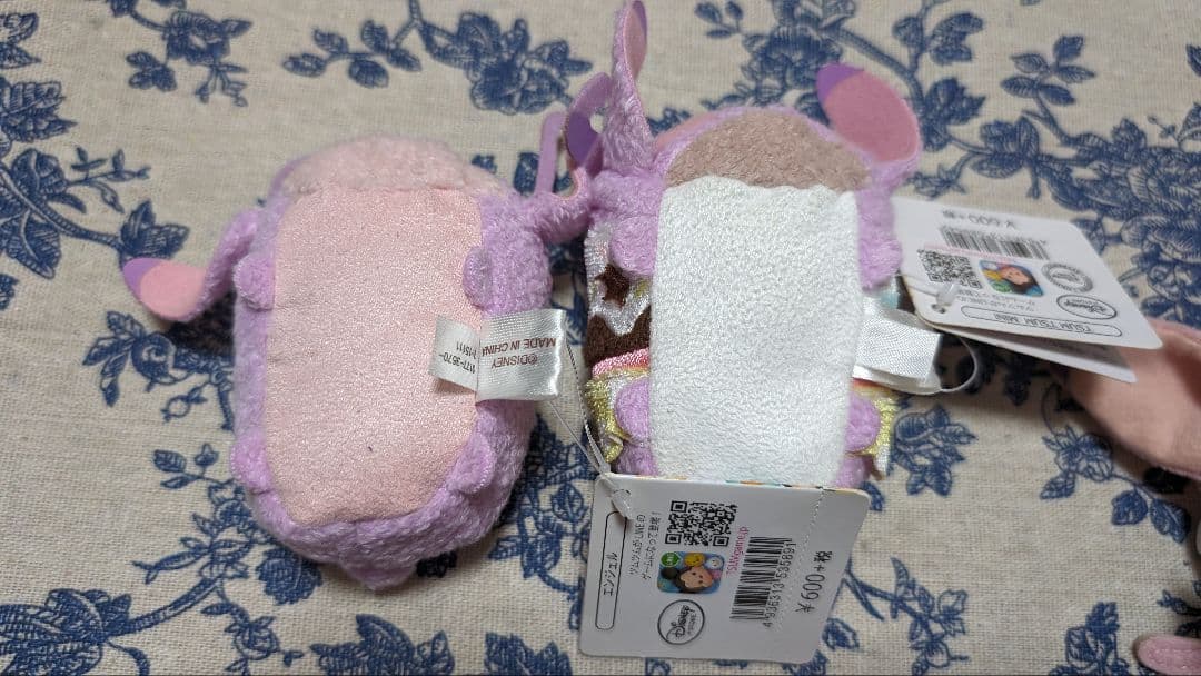 ディズニー　エンジェル　まとめて　ぬいぐるみバッジ　ツムツム　ぬいもーず