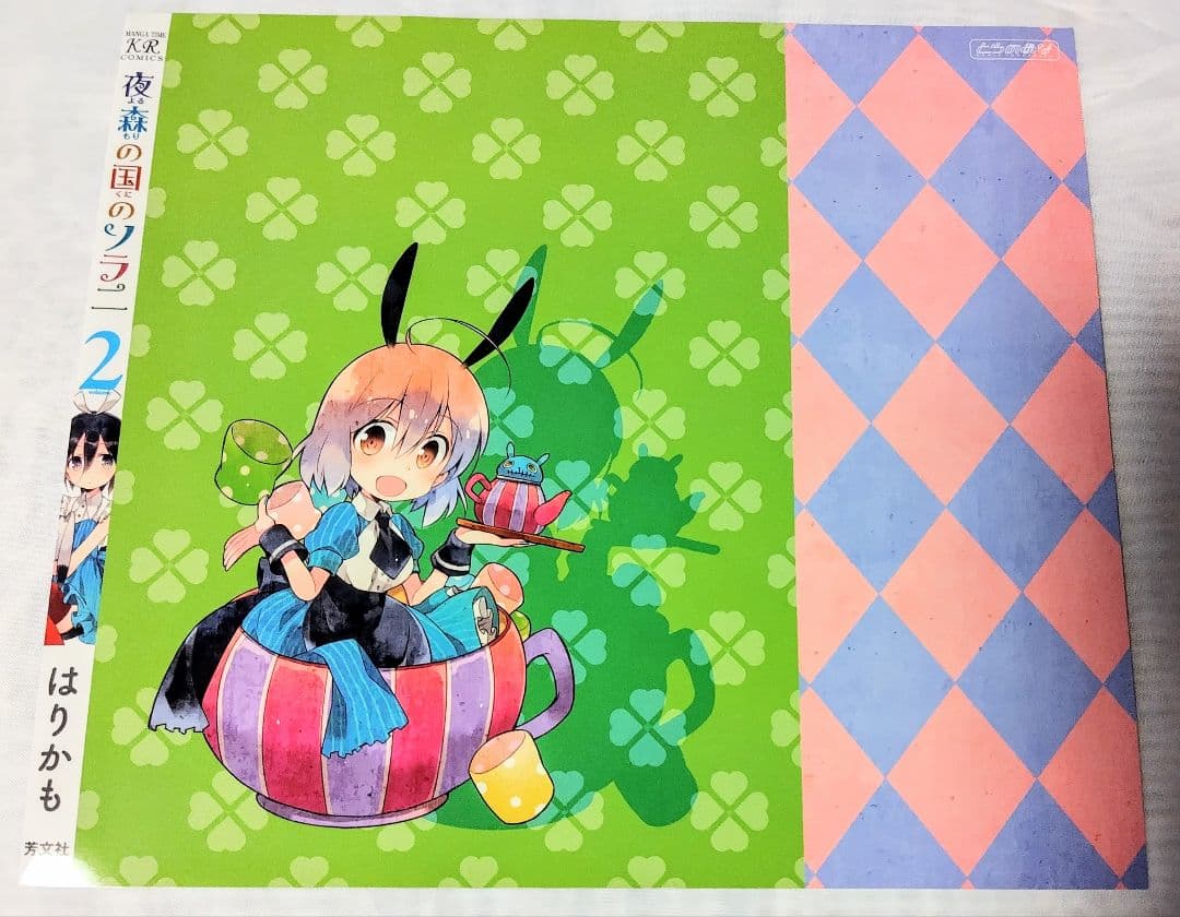 夜森の国のソラニ 描き下ろしブックカバー はりかも