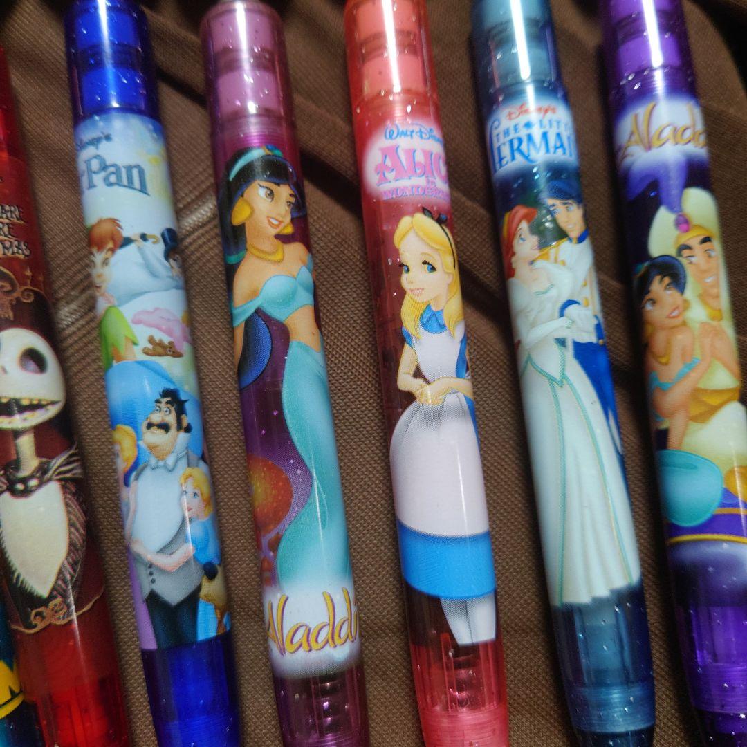 レトロ レア ディズニー 万華鏡 覗きレンズ シャーペン ボールペン セット