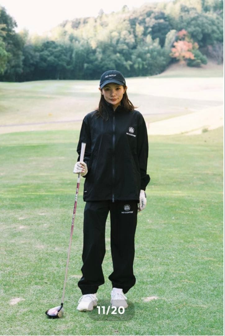 NO GOLF WINDBREAKER JACKET Mサイズ