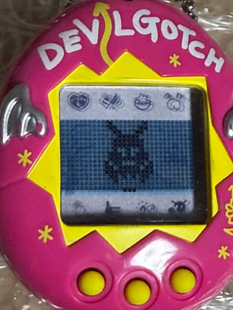 バンダイ デビルっちのたまごっち ピンク 動作品