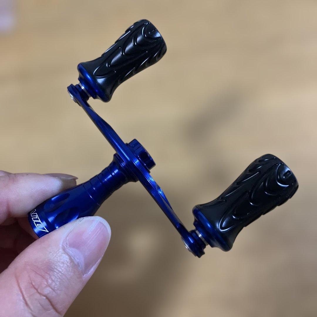 美品　ダイワ用　DLIVE ダブルハンドル リブレ　ショートバランサー　ブルー