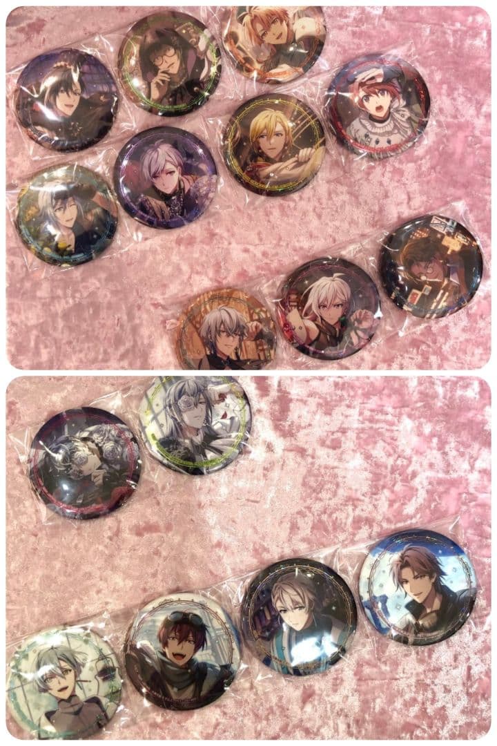 10♥十龍之介♥アイドリッシュセブン ホログラム缶バッジ Anniversary