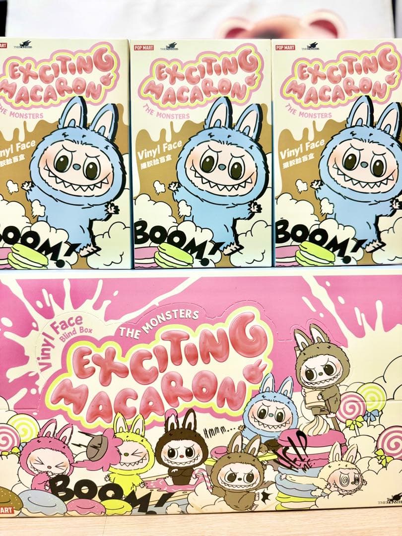 【正規品 】ラブブ exciting macaron マカロン 未開封3ピース