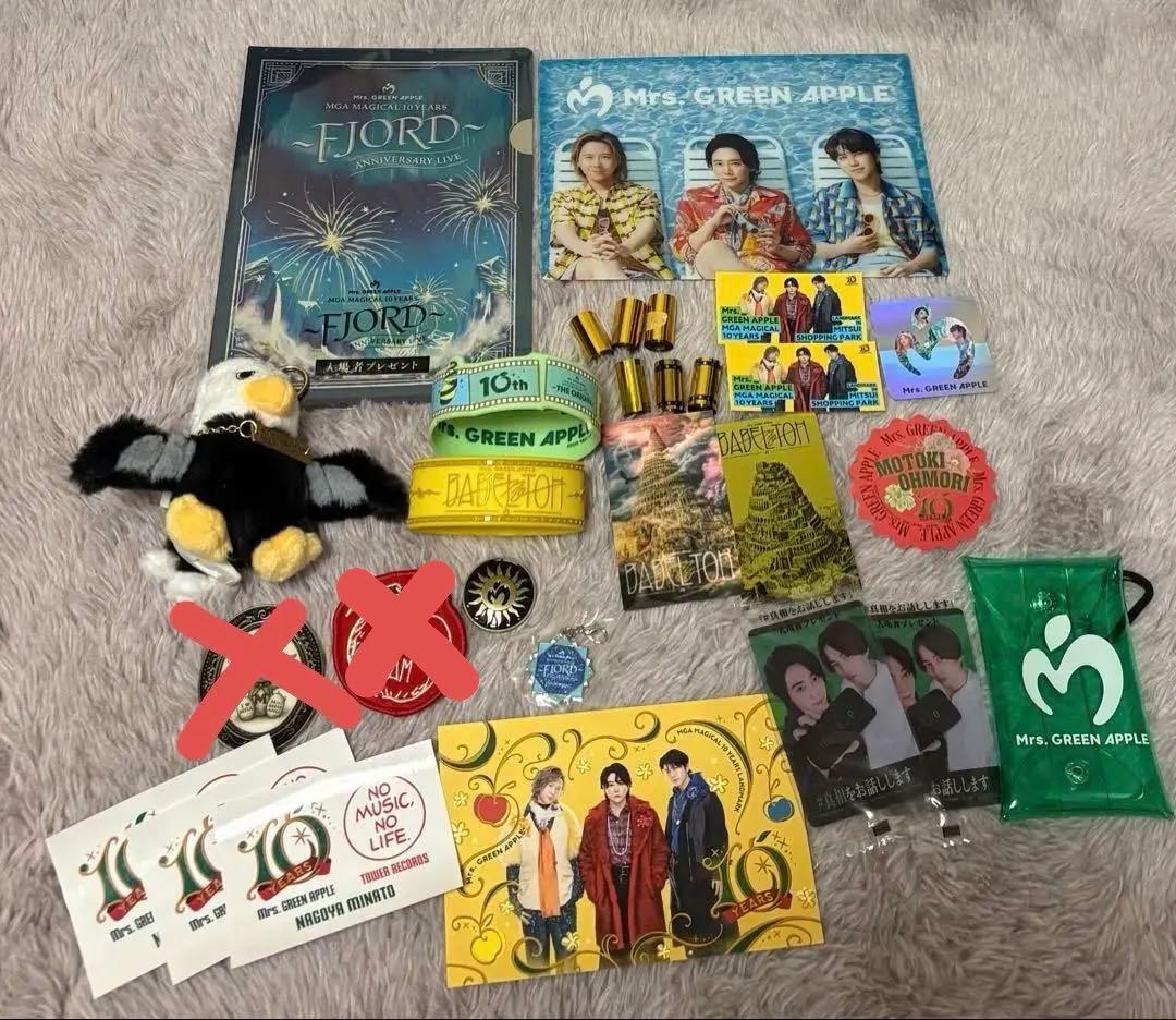 【バラ売り可‼️】Mrs. GREEN APPLE グッズまとめ売り