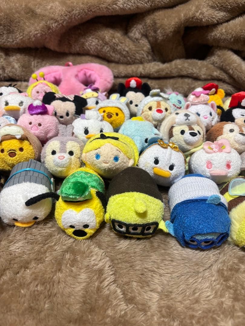 ディズニーツムツム　ぬいぐるみ71体　まとめ売り