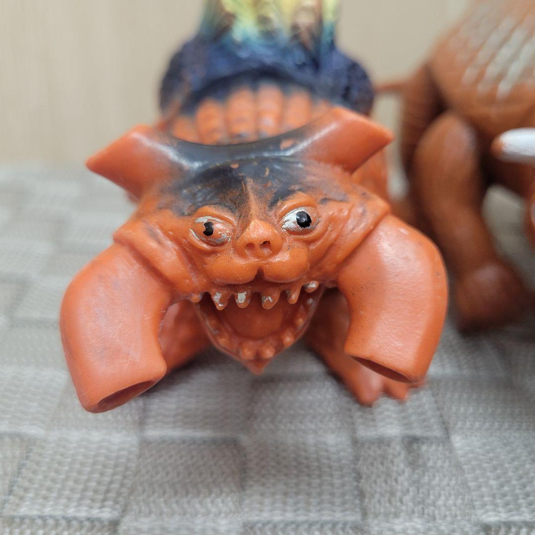 ブルマァク 核怪獣ギラドラス冷凍怪獣バルゴン 当時物 激レア ソフビ セット出品