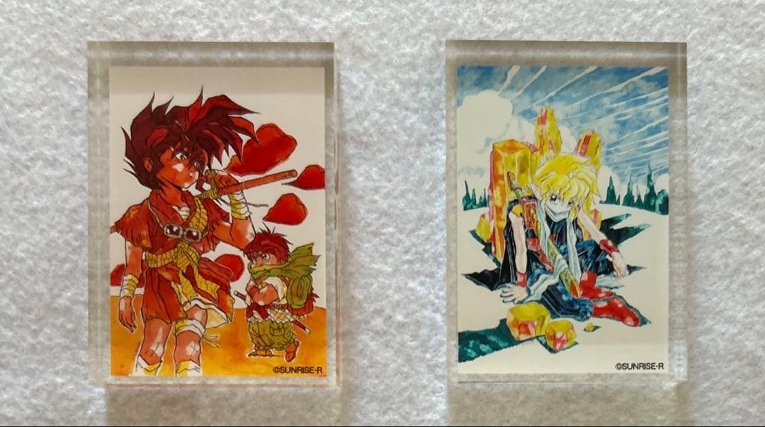 魔神英雄伝ワタル &魔動王グランゾートミニアクリルブロック 全10種 芦田豊雄