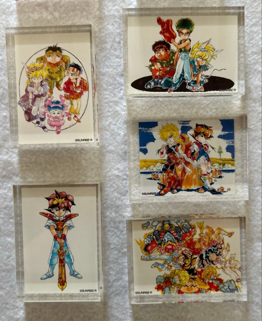 魔神英雄伝ワタル &魔動王グランゾートミニアクリルブロック 全10種 芦田豊雄