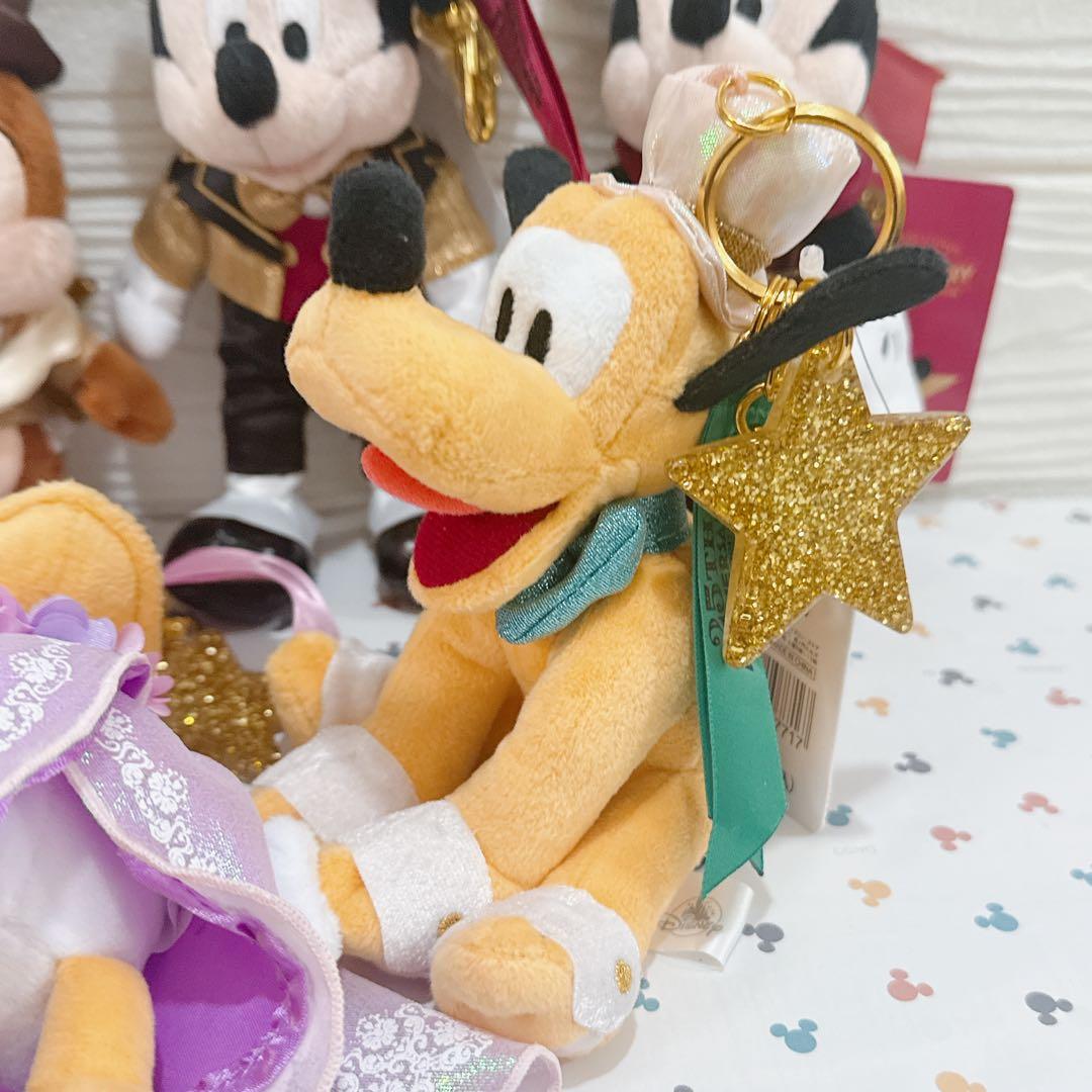 7点セット　ディズニーストア東京ディズニーリゾート店25周年　キーチェーン