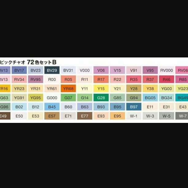 コピックチャオ A＆B 144色セットオマケつき