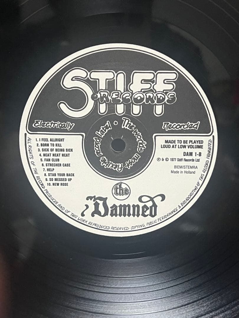 ★激レア❗️★ ダムド　レコード　THE DAMNED レコード