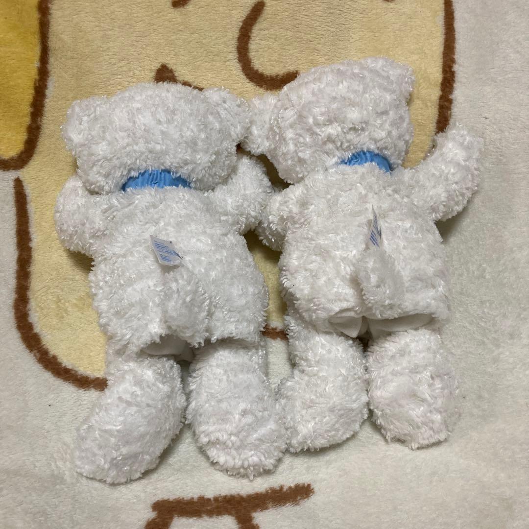 ファミリア ベア ぬいぐるみ＆パペット ファミちゃん　6コセット　中古品