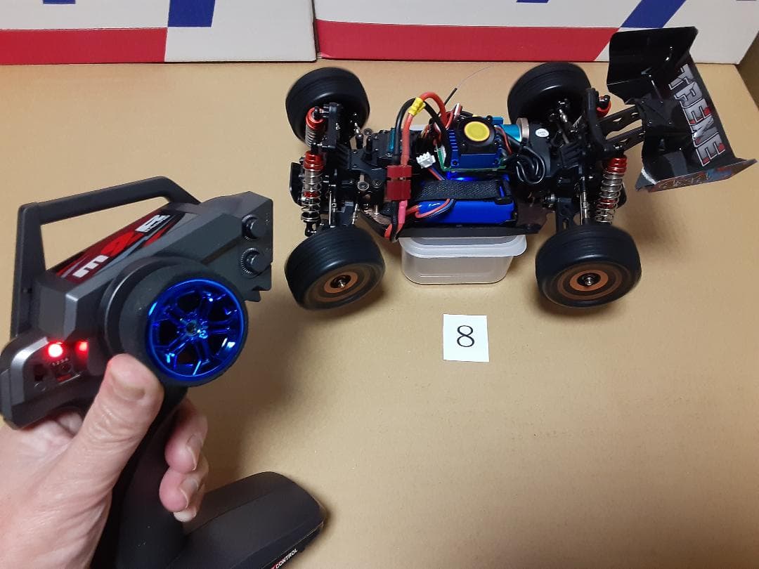 【ジャンク新品】WLtoys 184016 4WD ブラシレスモーター ➇