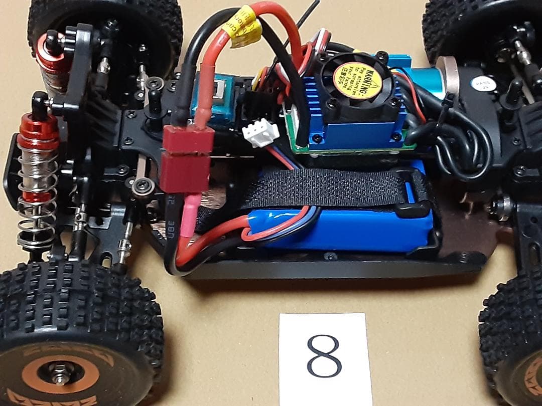 【ジャンク新品】WLtoys 184016 4WD ブラシレスモーター ➇