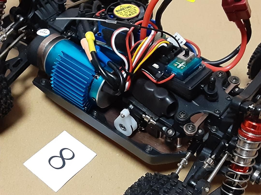 【ジャンク新品】WLtoys 184016 4WD ブラシレスモーター ➇