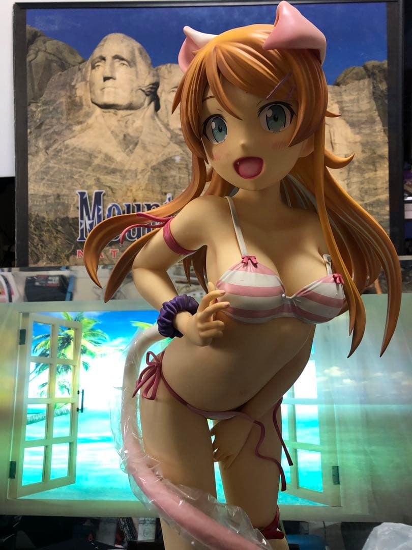 高坂桐乃 ネコミミ水着 やわらかバスト版 1/2.5スケール