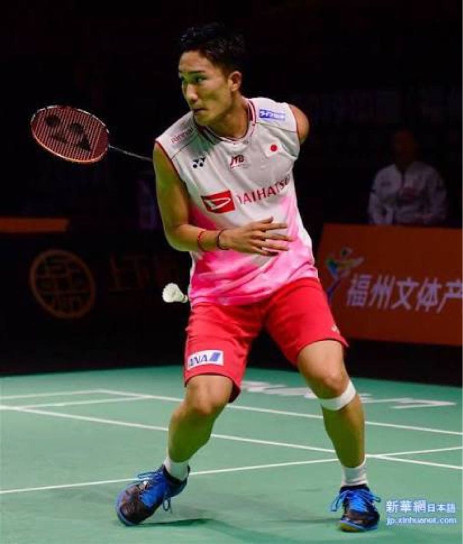 バドミントン　ユニフォーム　日本代表　桃田賢斗