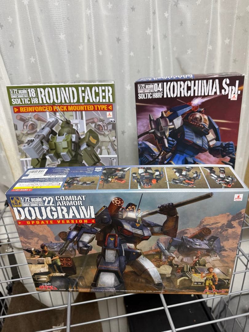 DOUGRAM、KORCHIMA Spl.、ROUND FACER セット