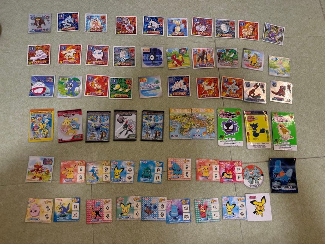 ポケモンキッズ カードダスセット 【ポケモンカード】　初代　58枚 まとめ売り
