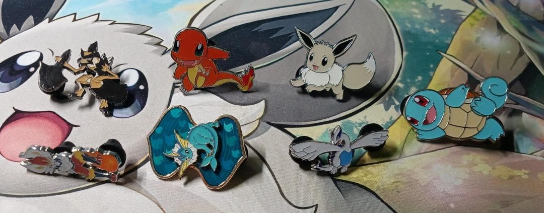 海外ポケモンカードゲーム パック プロモカード・・ピンバッジセット
