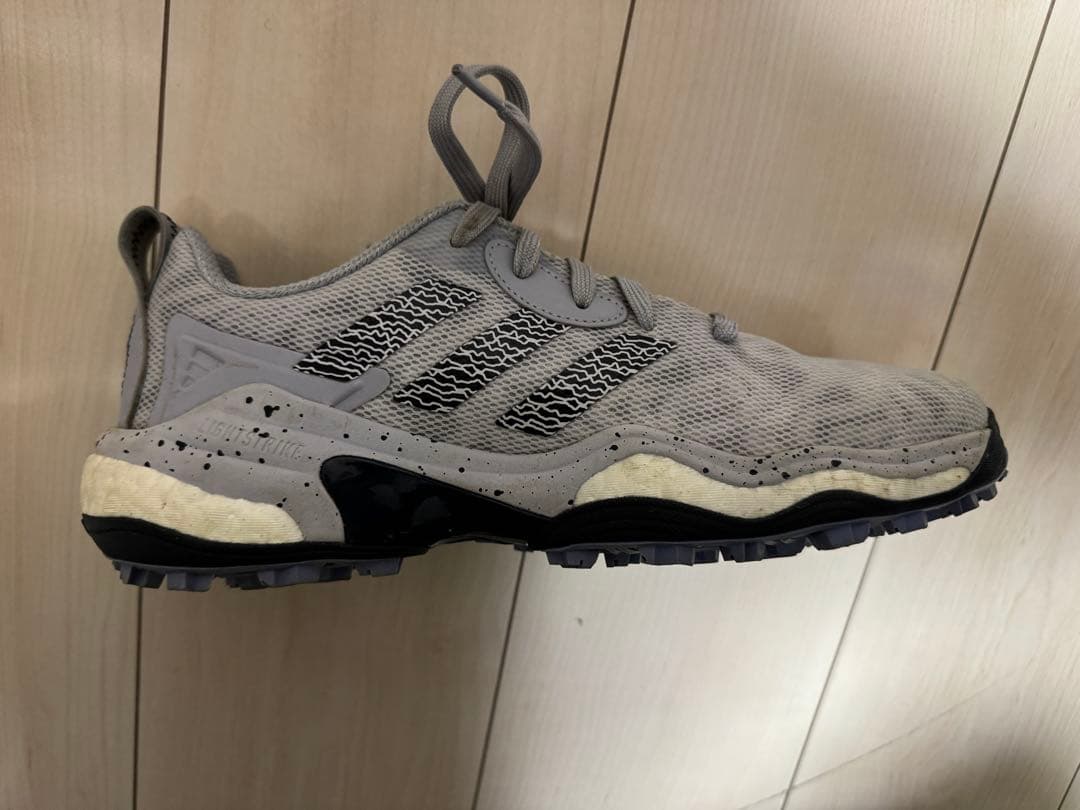 アディダス コードカオス25 ダッシュグレー×オーロラインク×ハローシルバー