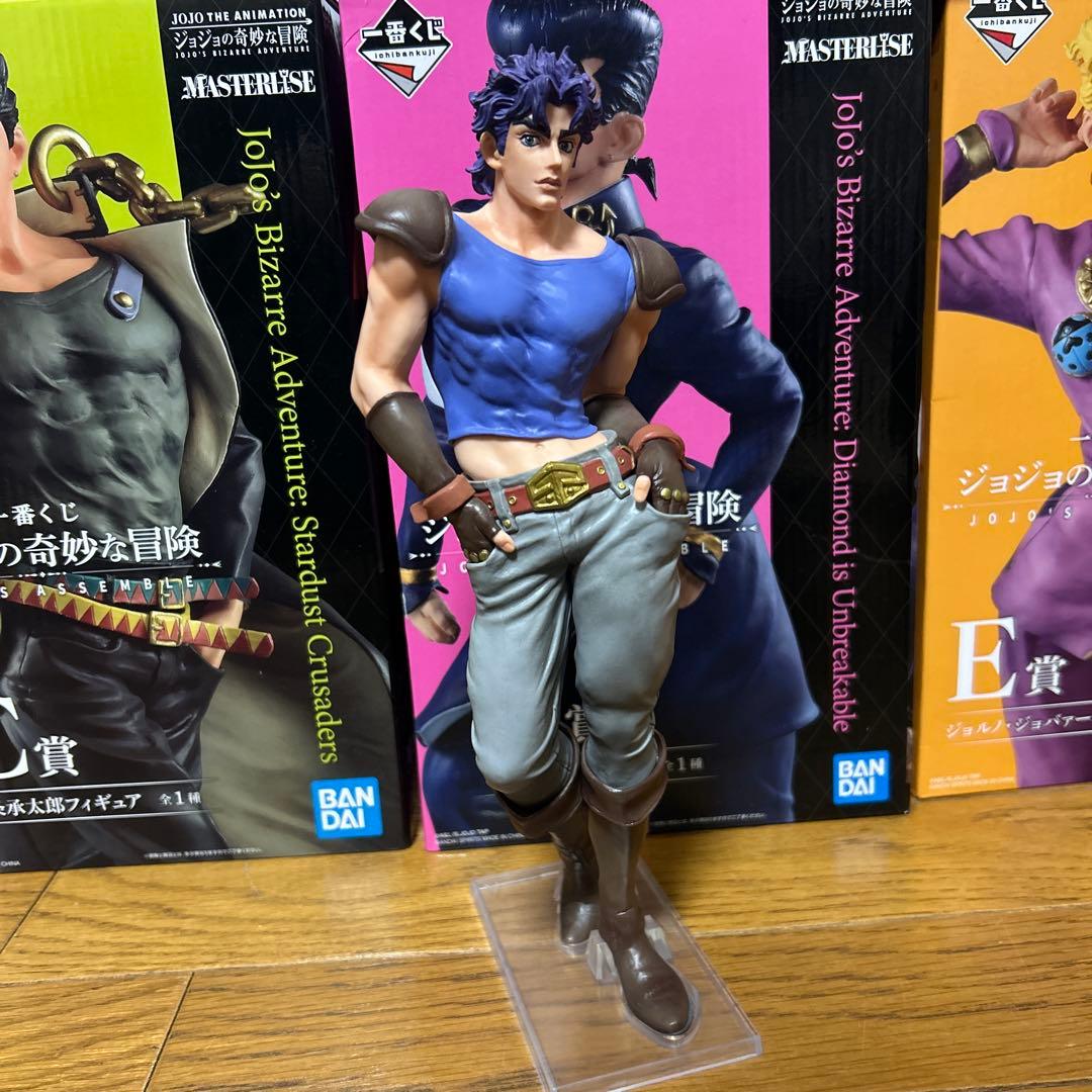 ジョジョの奇妙な冒険　一番くじ　JOJO'S ASSEMBLE フィギュア　５種