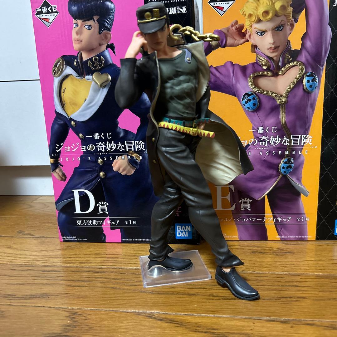 ジョジョの奇妙な冒険　一番くじ　JOJO'S ASSEMBLE フィギュア　５種