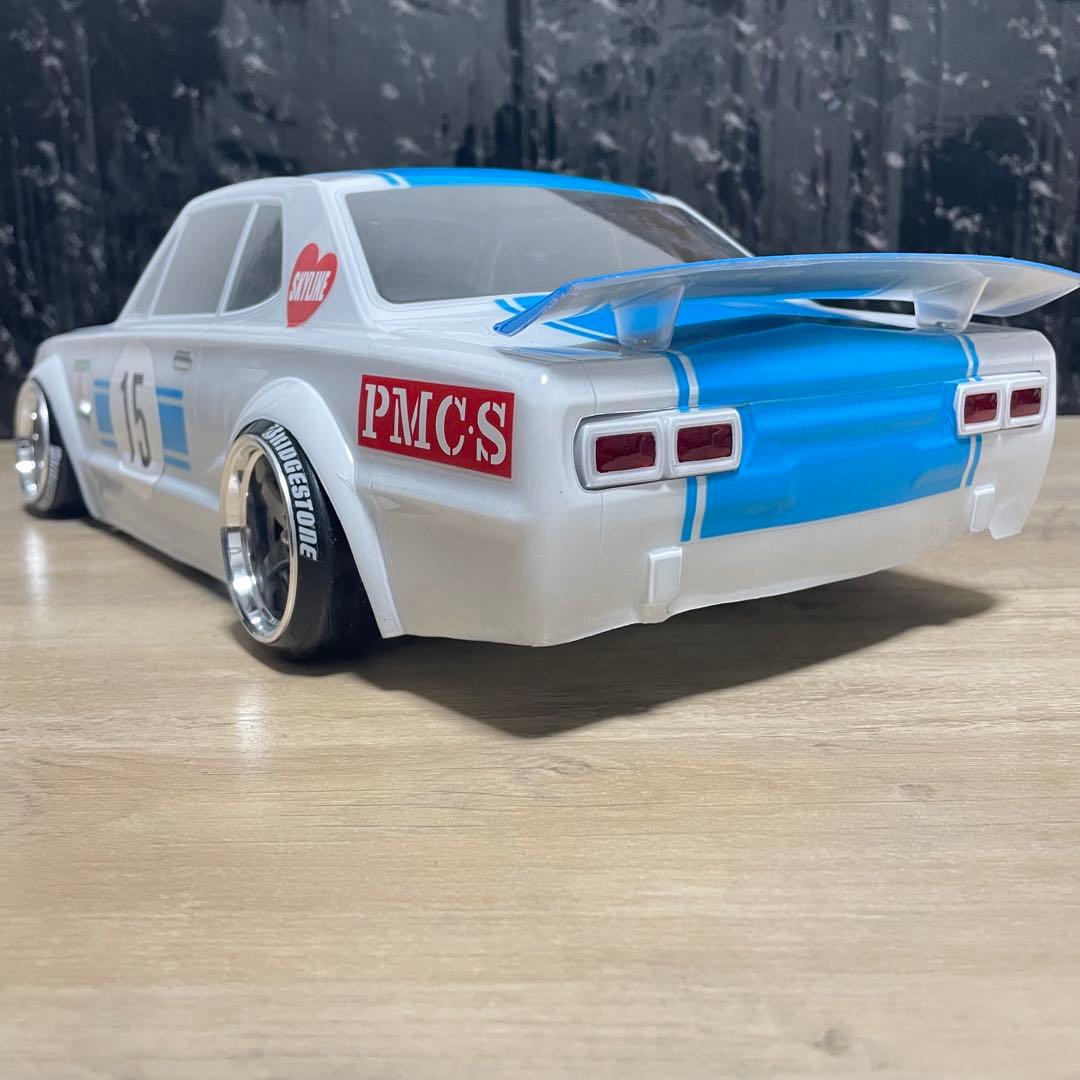 abcホビー ニッサン　ハコスカ 1/10ラジコンボディ ドリフト yd-2
