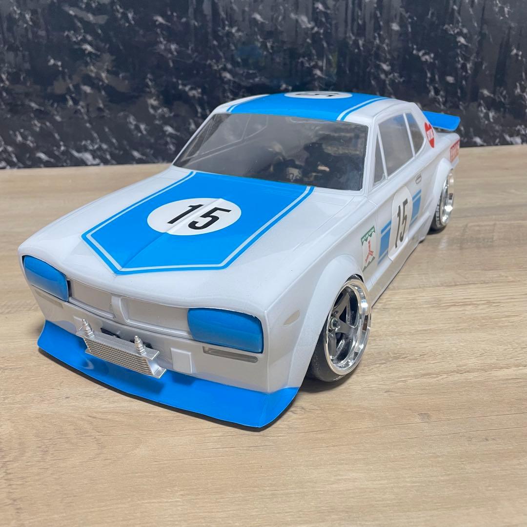 abcホビー ニッサン　ハコスカ 1/10ラジコンボディ ドリフト yd-2