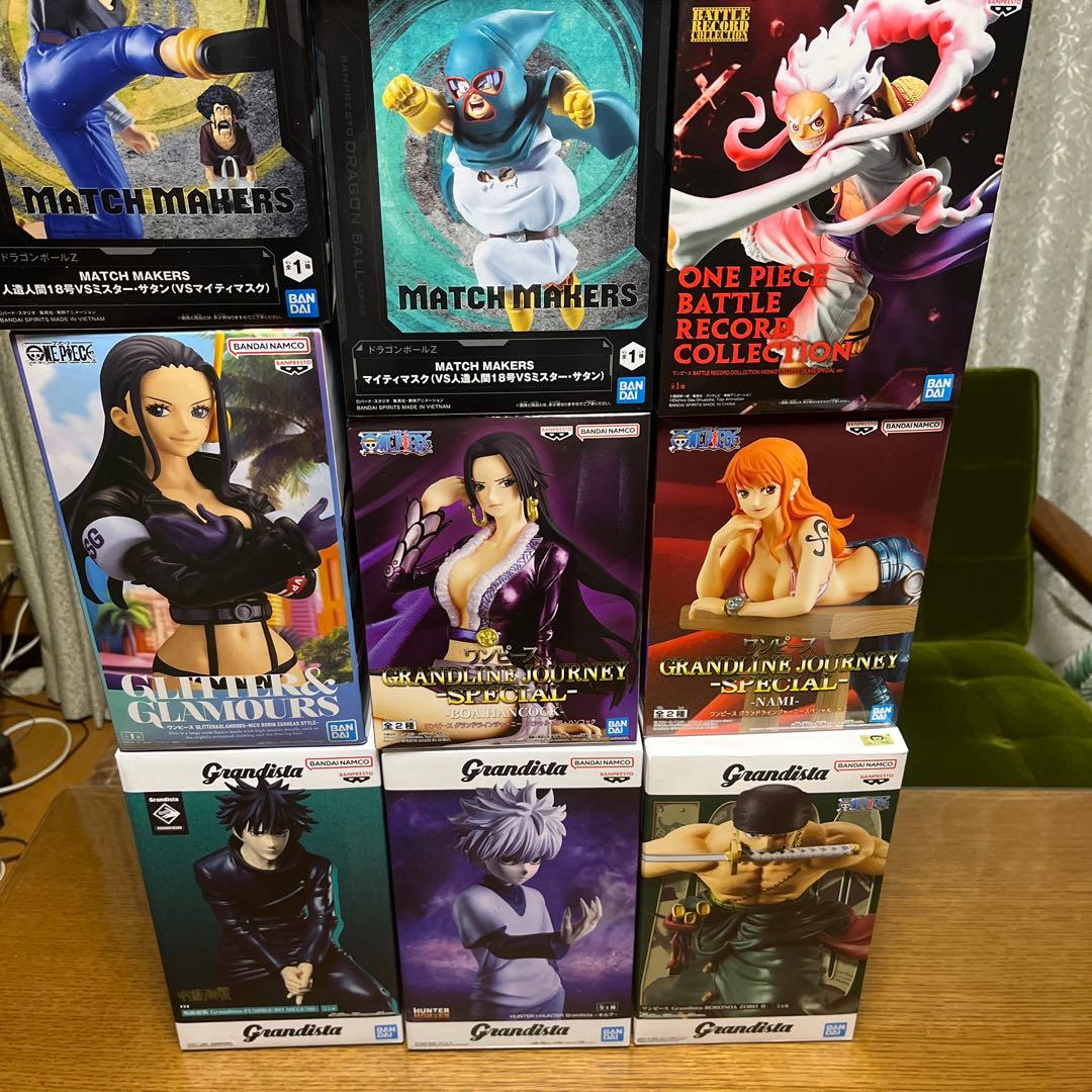 最新１月プライズフィギュア② 少年ジャンプ系　まとめ売り １１点