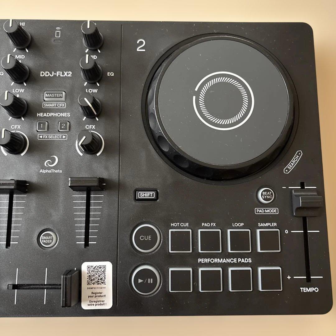 AlphaTheta コンパクト 2ch DJコントローラー DDJ-FLX2