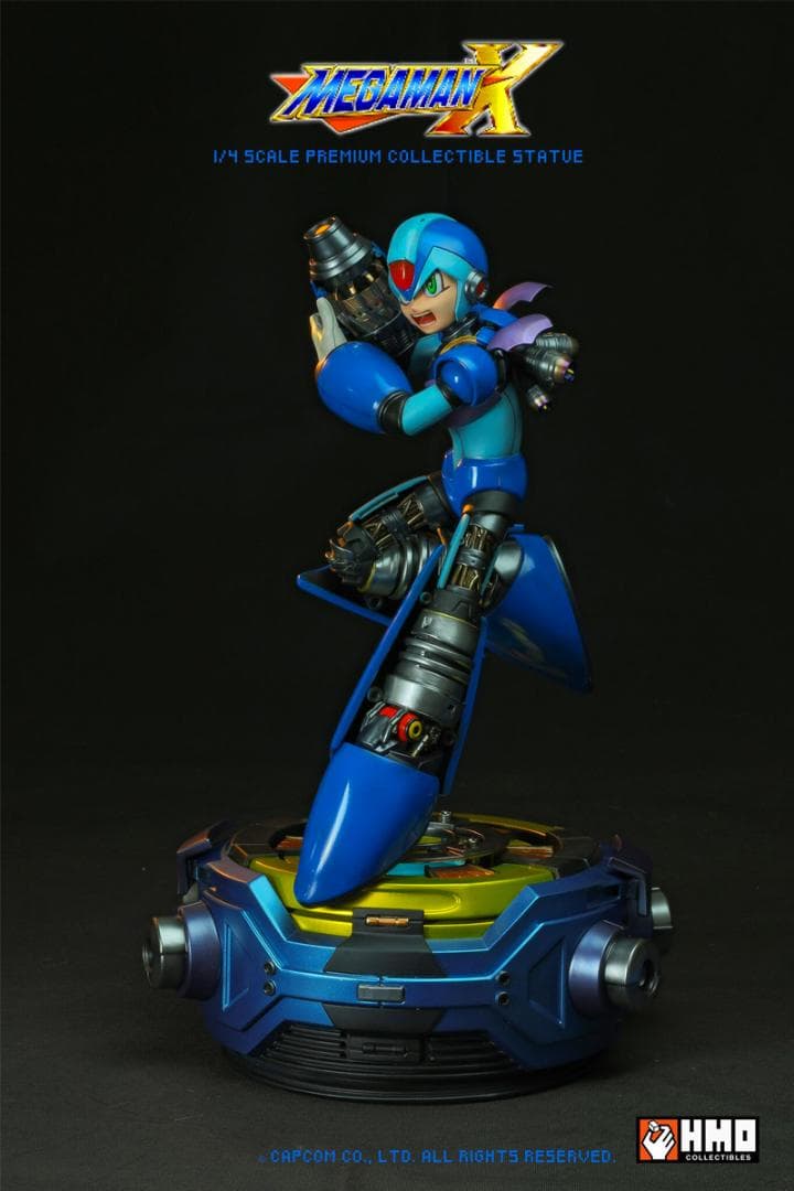 ロックマンX 1/4 プレミアムコレクティブル スタチュー ブルー