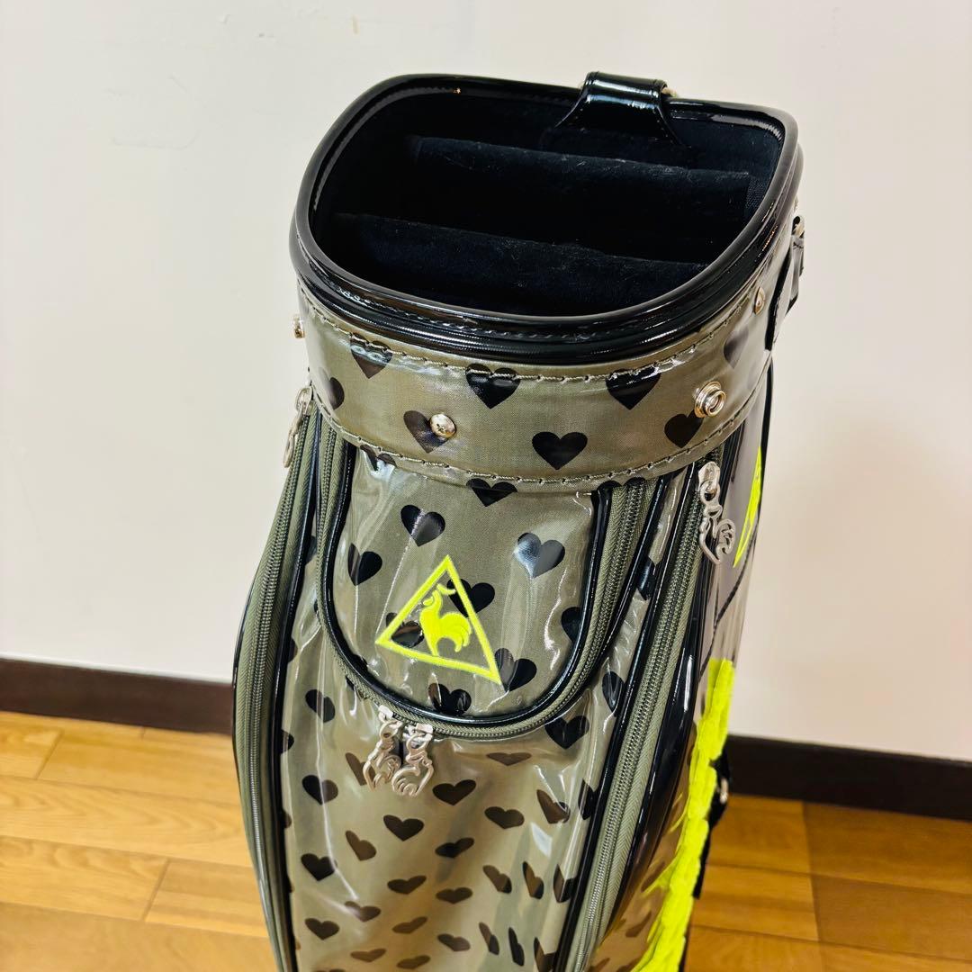 【ほぼ未使用】ルコックスポルティフ le coq sportif キャディバッグ