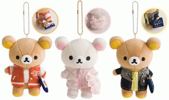 コリラックマ ぬいぐるみバッジ