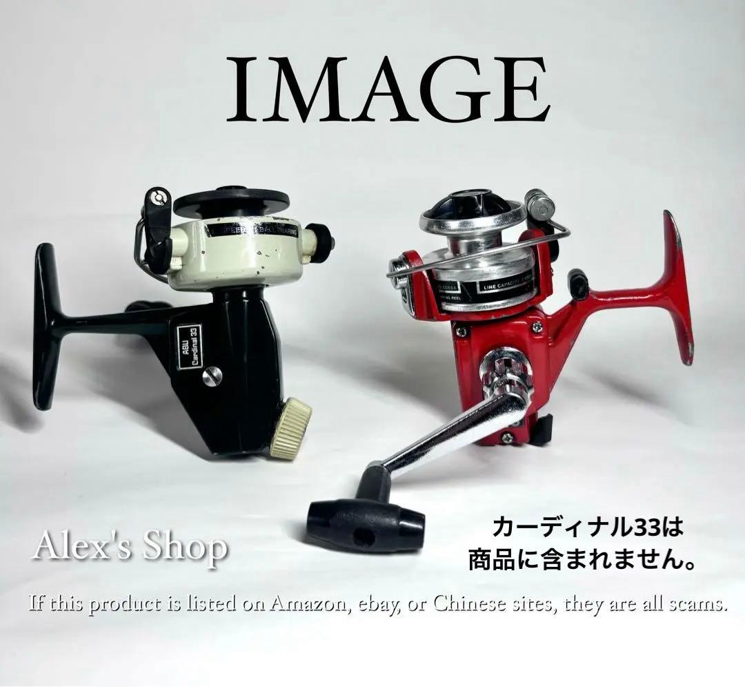 整備済みオリムピック ヴィンテージ スモールスピニングリール 2個セット