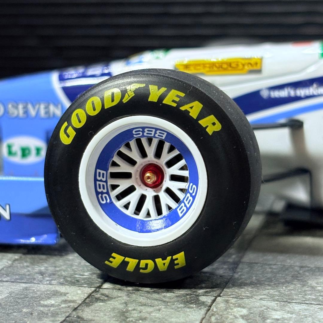 デカール加工品 1/18 PMA ベネトン ルノー B195 M.シューマッハ