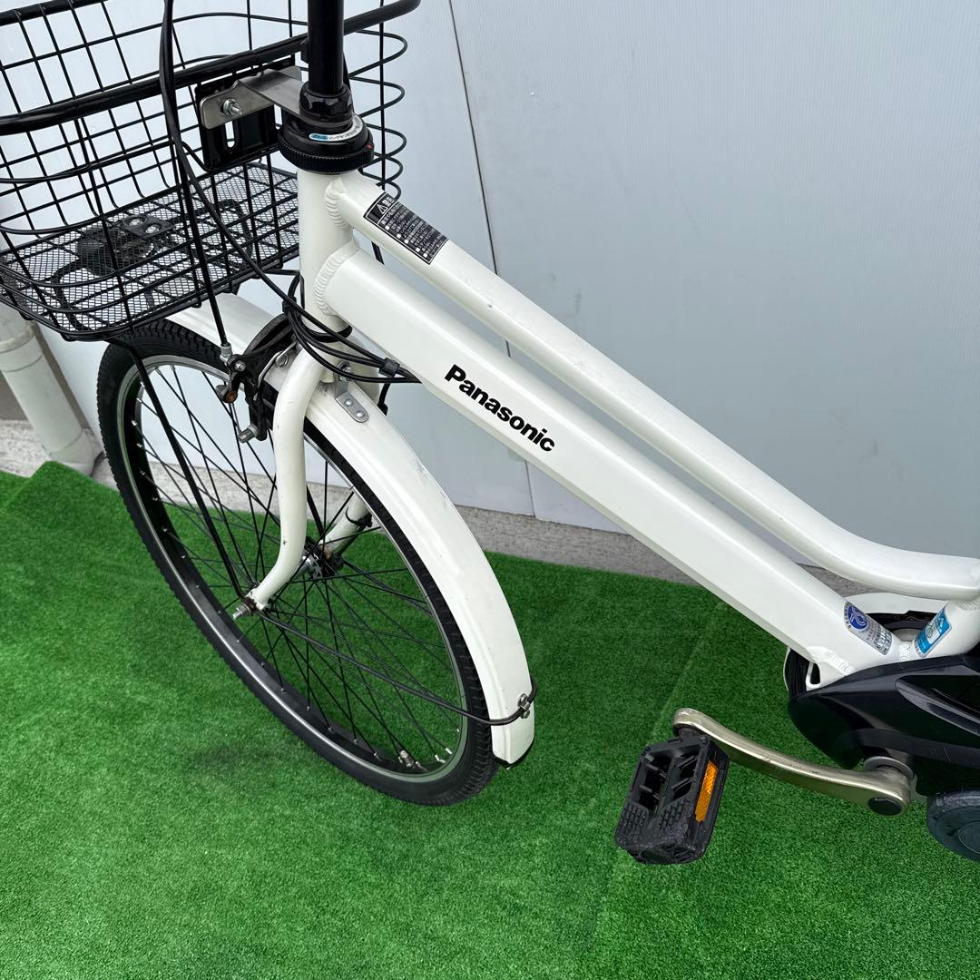 Panasonicパナソニック電動アシスト自転車26インチ 16Ah ホワイト