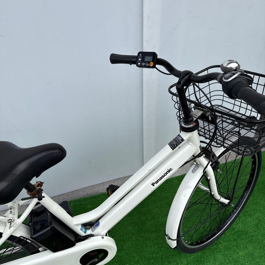 Panasonicパナソニック電動アシスト自転車26インチ 16Ah ホワイト