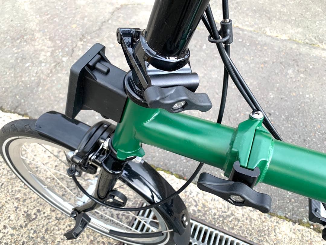 【美品】未使用品 即乘 折り畳み転車 PartsミニベロSRF3 内3速 16