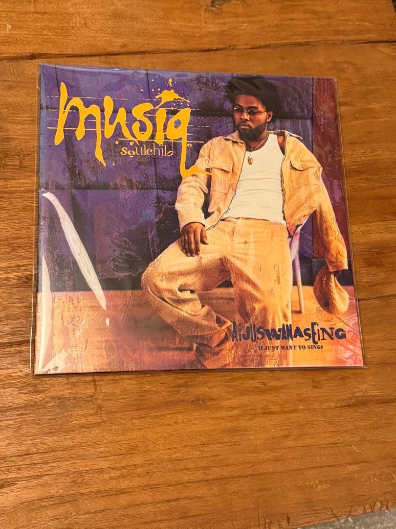 美品Musiq Soulchild Aijuswanaseing 2LPレコード