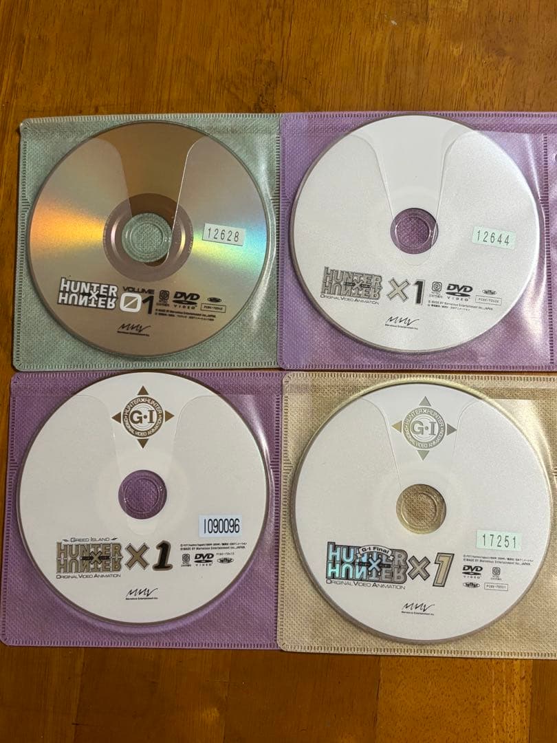 え*様 HUNTER✕HUNTER 旧DVD全28巻セット（レンタル落ち、ケース