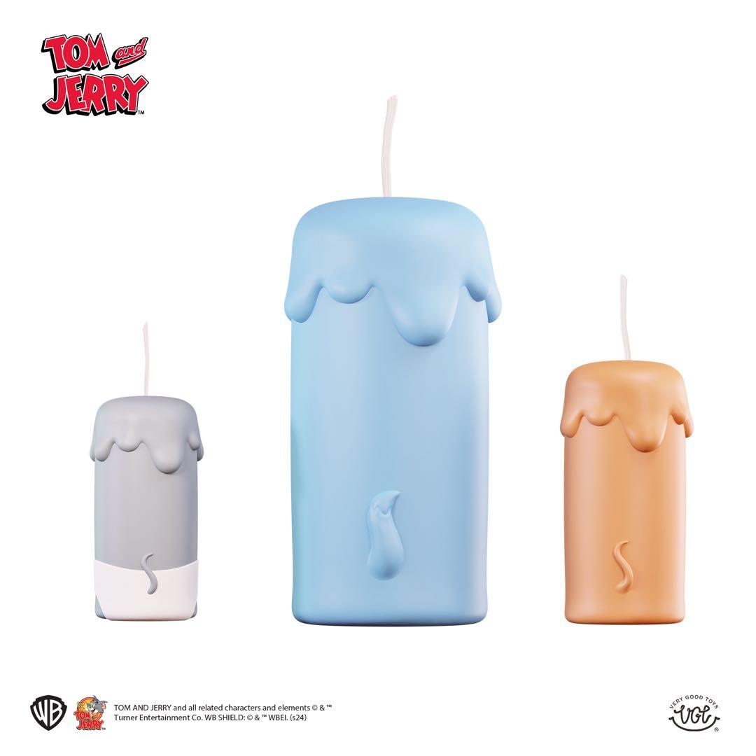 トムとジェリー　アロマ・キャンドル　可愛い　3人セット　プレゼント　インテリア