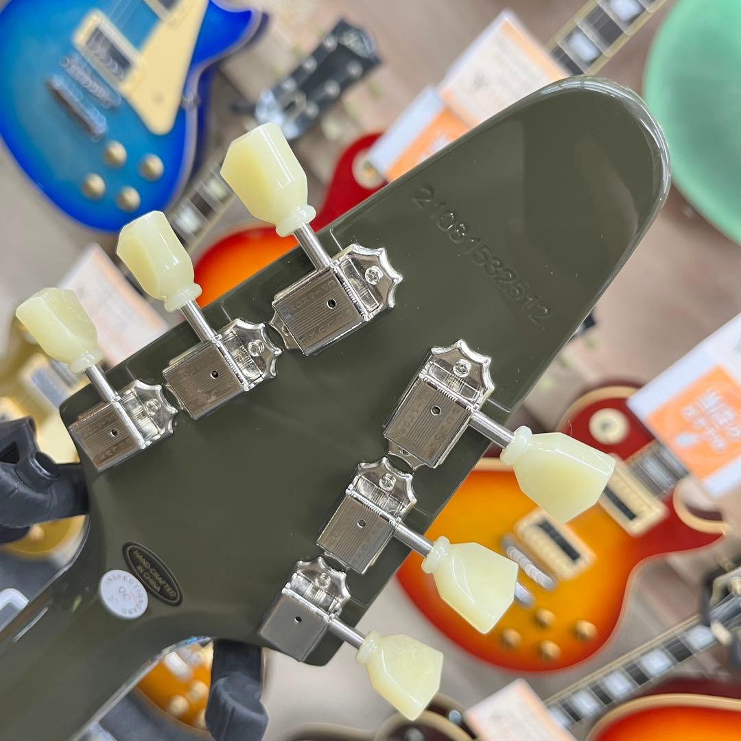 【11454】Epiphone Flying V Olive Green