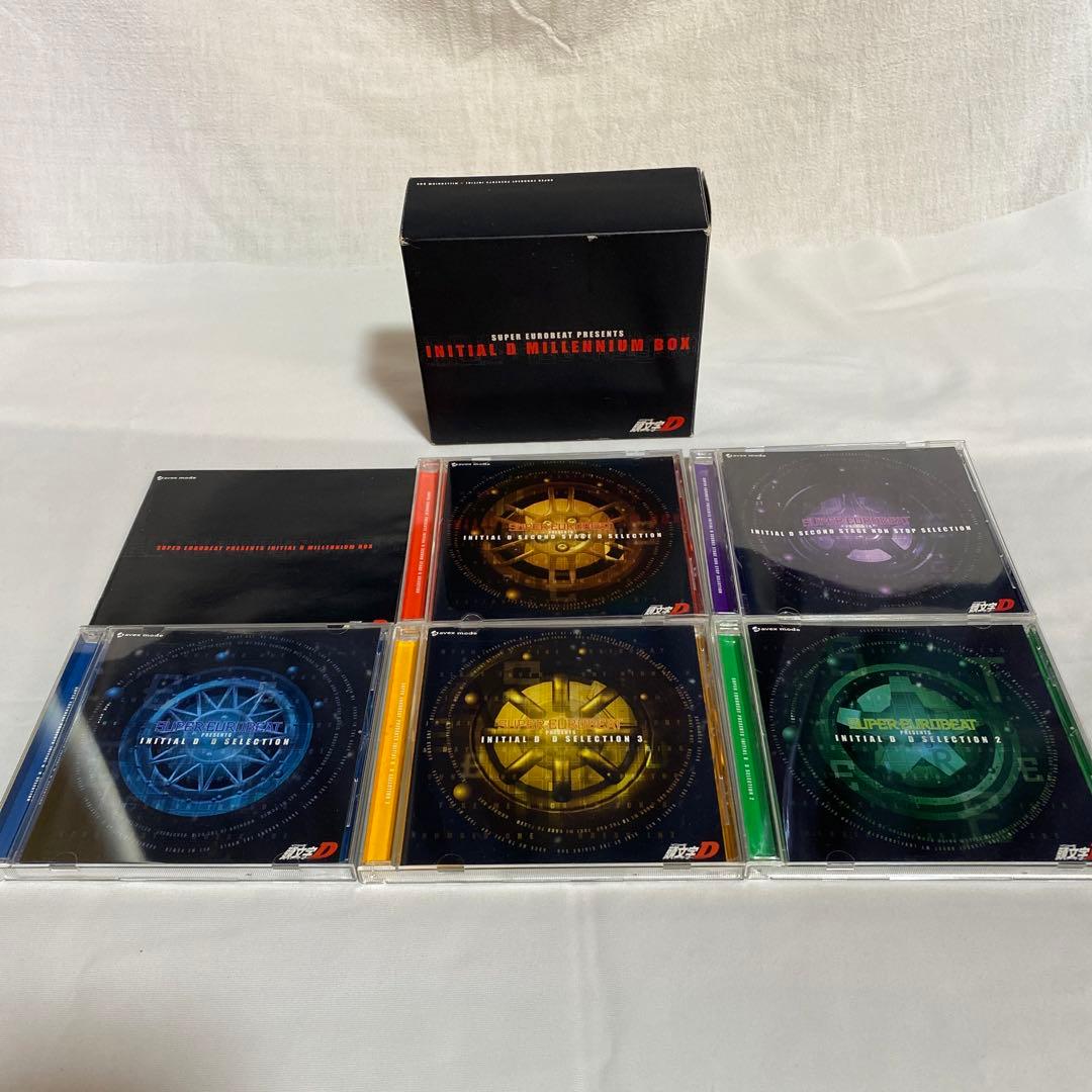 頭文字D ミレニアムボックス　CD BOX