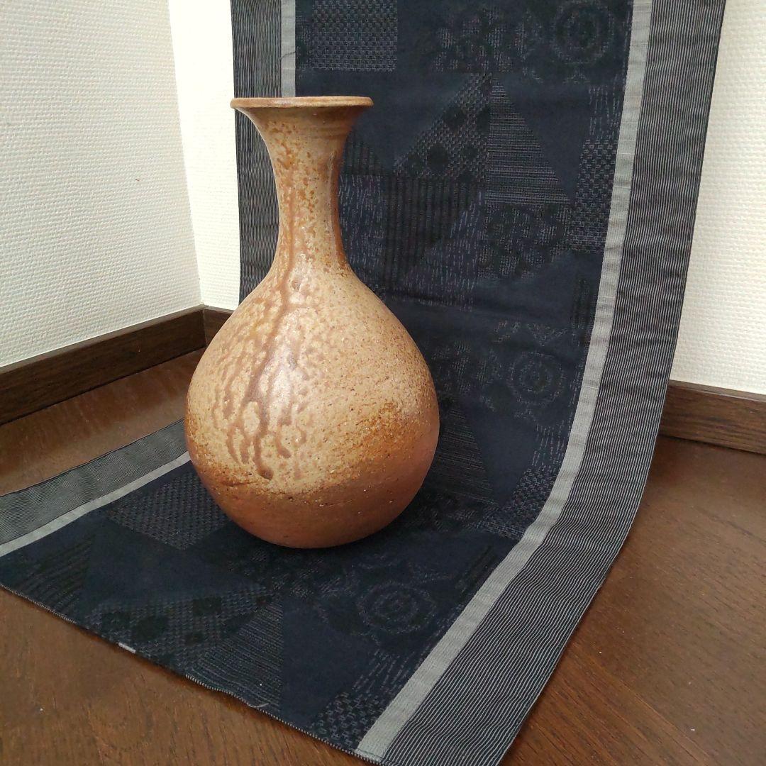 鶴くび　備前焼　15