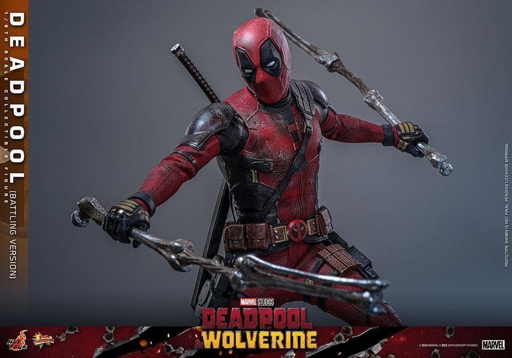 ムービー・マスターピース 1/6スケールフィギュア デッドプール(バトル版)