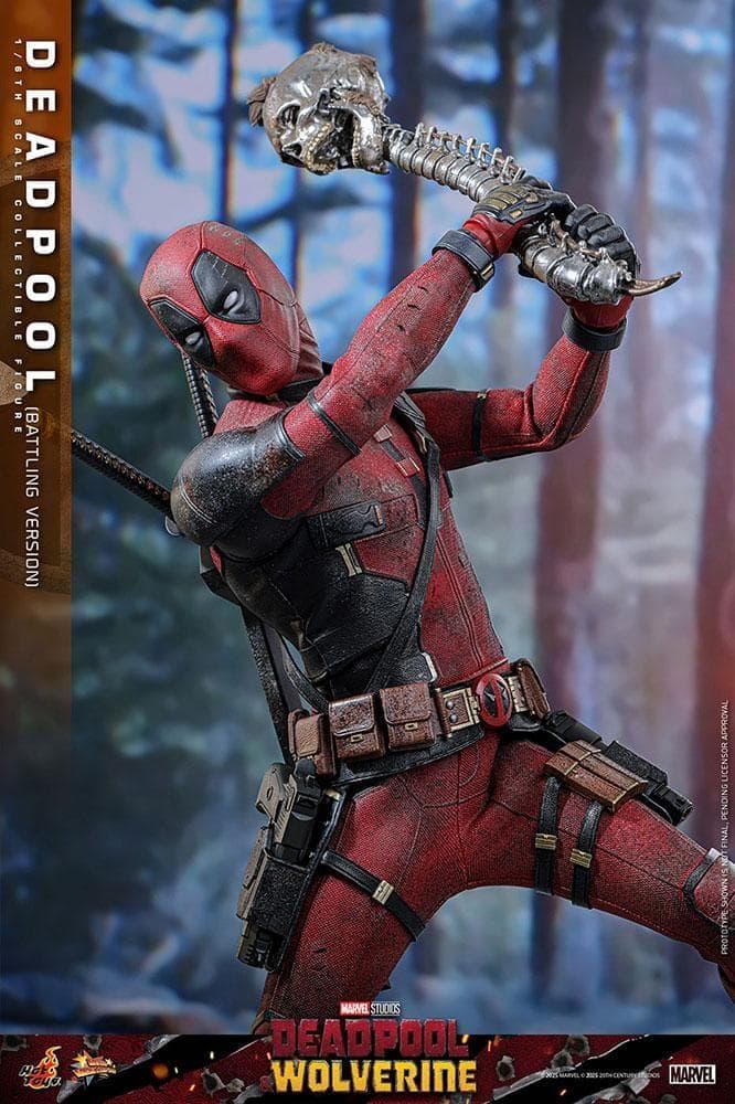 ムービー・マスターピース 1/6スケールフィギュア デッドプール(バトル版)